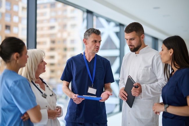 nurse practitioners gathered